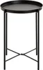 HAKU Beistelltisch schwarz - Metall, B/H/T: 39x50x39 cm Produktbild-Vorschau 3