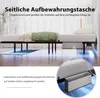 A bed frame with side storage and LED lighting. Produktbild-Vorschau
