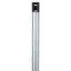 Canalina ALU semicircolare 110x3,3x1,8cm argento Anteprima dell’immagine prodotto 2
