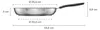 Fiskars 1072312 Functional Form Pfanne 280 mm, Kolo, Náhľad obrázku produktu 5