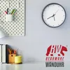 BEARWARE Wanduhr rund mit 24 cm Durchmesser Analoge Anzeige Produktbild-Vorschau 6