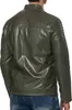 Tazzio Herren Jacke Lederjacke Biker Echtleder 19709 Khaki Produktbild-Vorschau 7