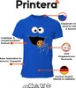 Keksmonster, grappig T-shirt voor heren, met afbeelding van Productafbeelding-voorbeeld 9