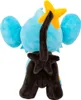 A plush toy of the Pokemon Shinx, shown from the back. Produktbild-Vorschau