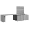 vidaXL Couchtisch Grau Sonoma 150x50x35 cm Holzwerkstoff - Produktbild-Vorschau 7