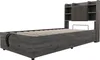 Letto Sweiko in legno 90 x 200 cm, letto idraulico, testata Anteprima dell’immagine prodotto 11