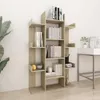 Libreria rovere Sonoma 86x25,5x140 cm Materiale a base di Anteprima dell’immagine prodotto 8