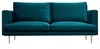 Blau Dreisitzer Sofa Stoff Wohnzimmer Design Couchen Produktbild-Vorschau 8