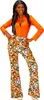 70er Damenhose Bubbles - Hippie Faschingskostüm Größe: L-XL Produktbild-Vorschau 2