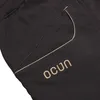 Dunkle Noya Pants von Ocun mit goldfarbenem Logo und seitlicher Tasche. Produktbild-Vorschau
