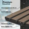 HEXIM Akustikpaneele 10 Stück 280x30cm Holz Grande - XXL Produktbild-Vorschau 3