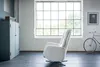 KAWOLA Sessel SARI Relaxsessel drehbar Stoff hellgrau Produktbild-Vorschau 4