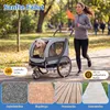 COSTWAY 2 w 1 – przyczepka rowerowa dla psów, składany Podgląd zdjęcia produktu 6