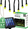 LUMILED Solar Lichterkette Solarlichterkette 7x LED Produktbild-Vorschau 2