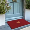 Clayre & Eef Fußmatte 75x45 cm Rot Kokosnuss Herz Produktbild-Vorschau 3