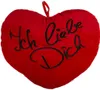 Cuscino a cuore in peluche Ti amo Anteprima dell’immagine prodotto 1
