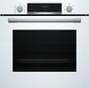 A front view of a white Bosch oven. Produktbild-Vorschau
