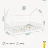 Kinderbed 'Sisimiut', Montessori-stijl, met Productafbeelding-voorbeeld 4
