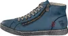 A side view of a blue high-top sneaker. Anteprima dell’immagine prodotto