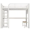 Flieks Etagenbett 90x200cm mit Led, Kinderbett Jugendbett Produktbild-Vorschau 10