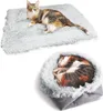 Katzenbett 2 in 1 Flauschig katzenkissen Plš¹sch Weich Produktbild-Vorschau 1