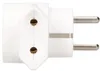 KOTARBAU® Prise multiple blanche Fiche triple avec mise à Voir les images du produit 5