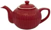 Greengate Teekanne ALICE CLARET RED Rot 1 Liter Keramik Produktbild-Vorschau 1
