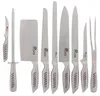 9-teiliges Kochmesserset in Tasche, Edelstahl, spülmaschinengeeignet Productafbeelding-voorbeeld