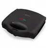 A black sandwich toaster is shown from a slightly elevated angle against a white background. Náhled obrázku produktu