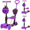 LifeGoods MultiRider - Kinderroller mit Schiebestange - 3 Produktbild-Vorschau 1