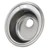 Edelstahl Küchenspüle Rundspüle K48 48 cm Einbauspüle Spüle Produktbild-Vorschau 1