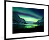 MuchoWow® Gerahmtes Poster Nordlicht - Norwegen - Eis - Produktbild-Vorschau 1