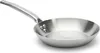 A stainless steel frying pan on a white background. Podgląd zdjęcia produktu