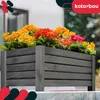 KOTARBAU® Blumenkasten 60x33x25cm Pflanzkasten mit Vlies Produktbild-Vorschau 4