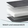 FEANDREA Orthopädisches Hundebett XXL, abnehmbarer Bezug, Produktbild-Vorschau 5