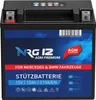 NRG PREMIUM Stützbatterie 12Ah 12V Backup Batterie Produktbild-Vorschau 2