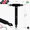 KOTARBAU® Ladenband 400 mm 2 St. Platte 245 mm Kugellager Produktbild-Vorschau 3