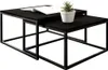 KIER FURNITURE LOFTI Couchtisch 2er Set Beistelltisch Tisch Produktbild-Vorschau 1