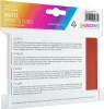 Gamegenic - Matte Prime Sleeves Red (100 Sleeves) Produktbild-Vorschau 2