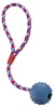 Vollgummi Ball mit Glocke und Seil, M, Ø7cm Produktbild-Vorschau 2