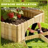 Clôture en bois FIVMEN à bordure roulée, 200 cm de long, 10 Voir les images du produit 7