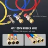 A close-up view of HVAC refrigerant hoses with connectors and pressure ratings. Anteprima dell’immagine prodotto