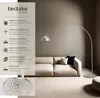 Lampe sur pied ARCUS en acier style rétro, 60W - Nickel mat Voir les images du produit 2