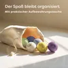 Knupis Filzbälle für Katzen - 6 Bälle Wolle - Nachhaltiges Produktbild-Vorschau 7
