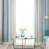 A living room scene with curtains, a coffee table, and a sofa. Voir les images du produit