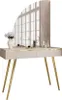 A vanity table with a mirror and decorative items. Náhľad obrázku produktu