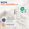 Daunenkissen 80x80 cm, Kissen 60% Gänsedaunen / 40% Produktbild-Vorschau 5