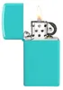 Zippo AW21 Slim Flat Turquoise Windschutz leichter Produktbild-Vorschau 3