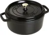 Staub Cocotte, Schwarz, Eisenguss, 20 cm, 3,4 kg Produktbild-Vorschau 4