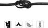 Intirilife 31m de corde en nylon Outdoor en NOIR - corde de Voir les images du produit 4
